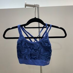 Ryka snake print sports bra